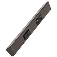 Task Lighting 18" 20 amp 120 volt Bronze 2 Single Pole Switch/Receptacle Combination Power Strip